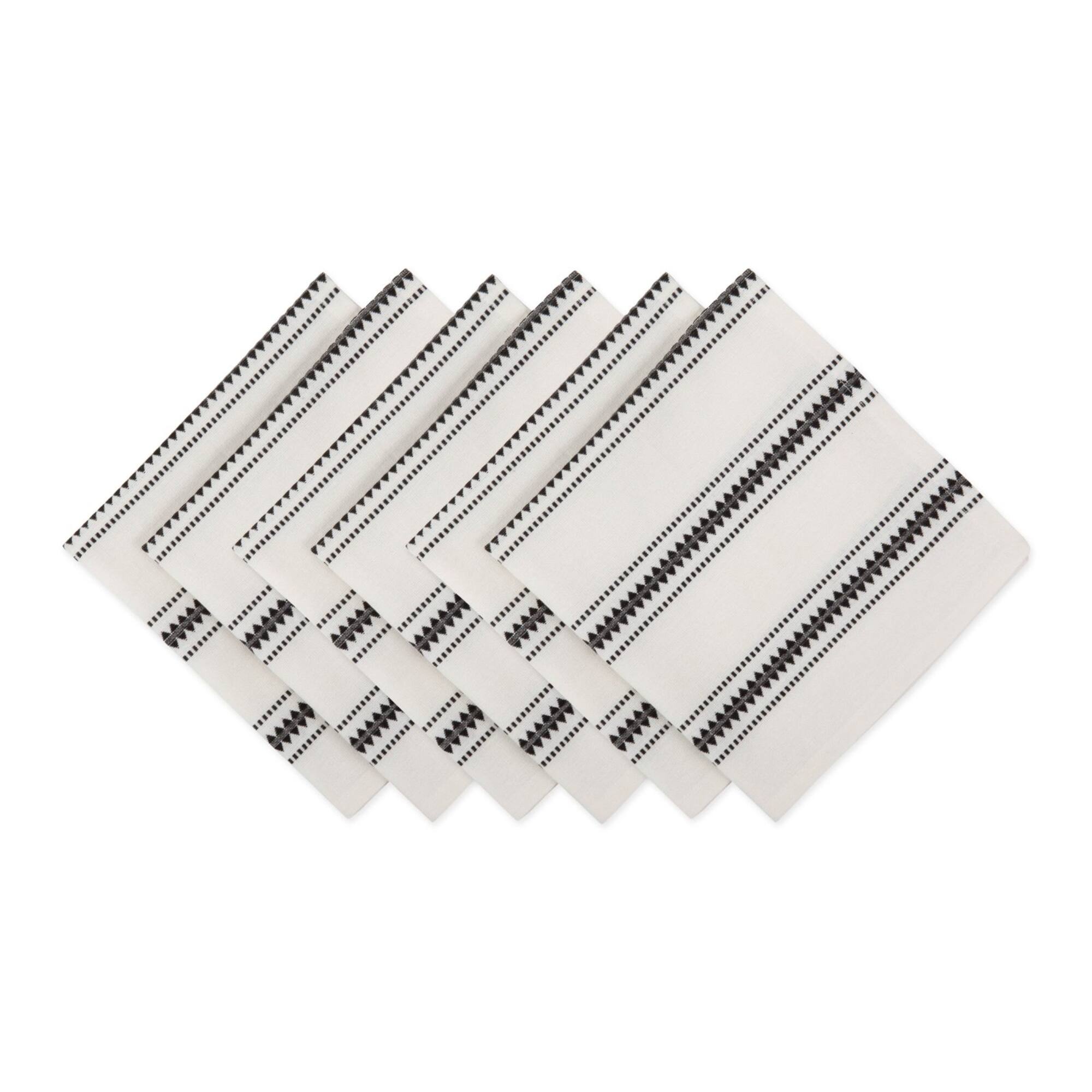 DII® Zig Dobby Stripe Napkins, 6ct.